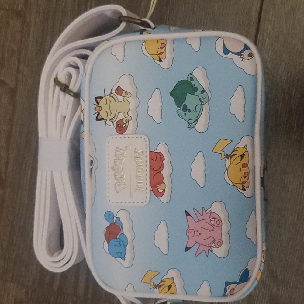 Loungefly Pokemon Sleeping Characters Crossbody Bag - New with Tags - Picture 3 of 9